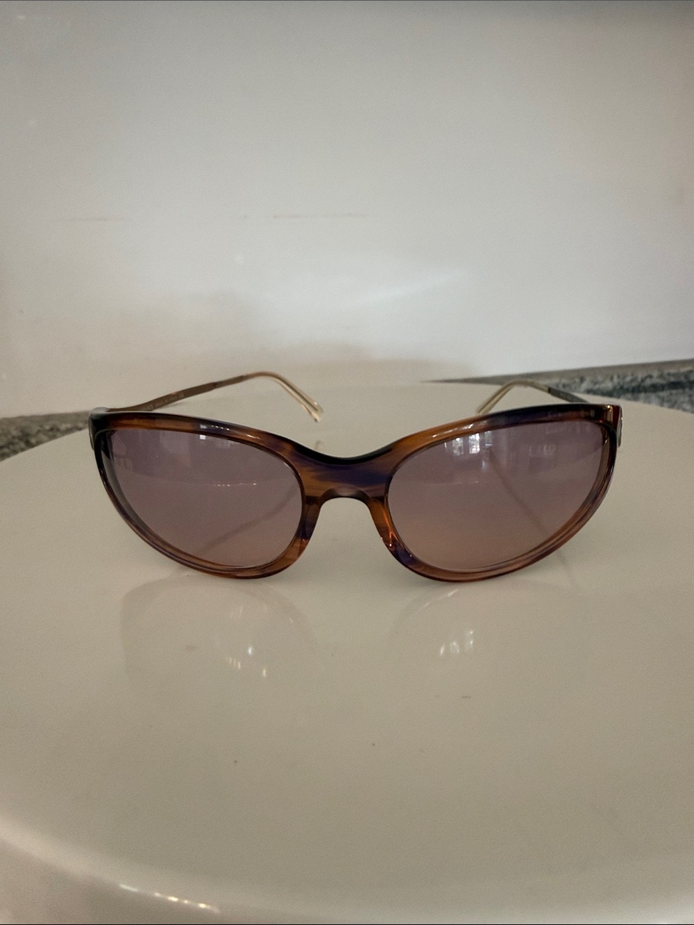 Versace Brown Cat-Eye Women's Sunglasses